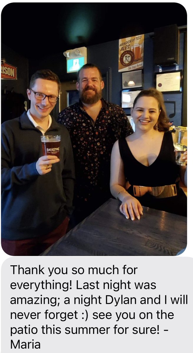 JGrantis's tweet photo. Always nice to receive positive feedback . #privatevent #CraftBeer #NovaScotia https://t.co/UF4BCVU0ij