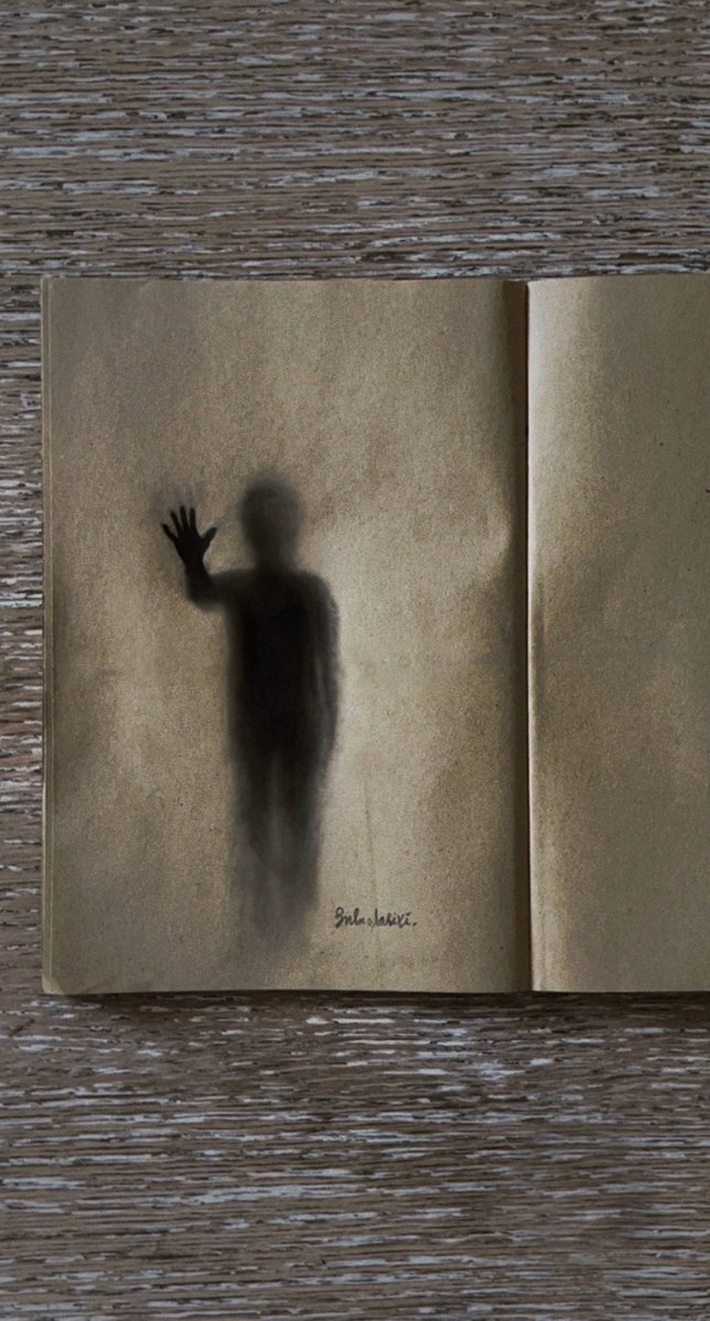 لايسعني ان اصِف ما أعانيه ، مايحدث داخِلي ثقيل جداً، سأكتفي بالرسم .