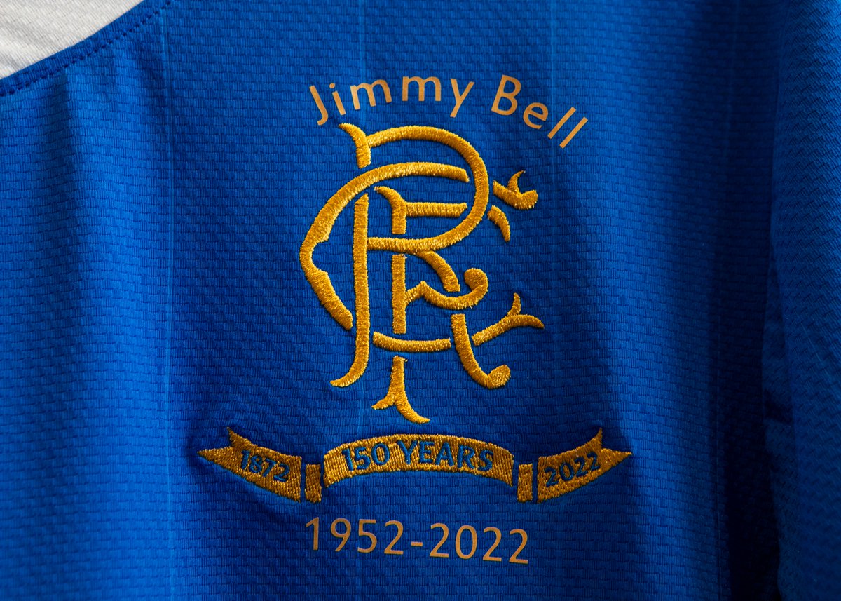 RangersFC's tweet photo. 💙 For Jimmy https://t.co/ZbmXIReIGk