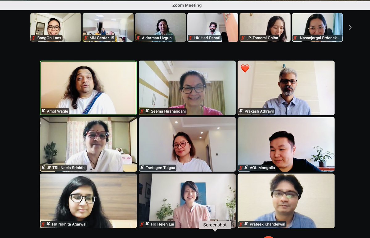 aol_laos's tweet photo. With the blessings of Gurudev  @SriSri  , Far East special TTP finished today ! All the participants had great experience. Thank You @amolnwagle  for guiding all the people. https://t.co/dZ4Fp9blcr