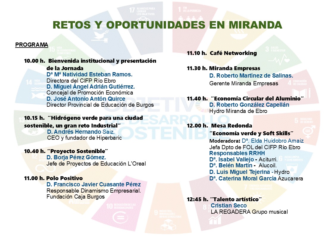 EldaHu's tweet photo. Con ilusión y nervios llega la jornada "Retos y Oportunidades en Miranda" encuentro alumnado-empresas del @CIFPRIOEBRO
Quedáis todos invitados.
Conoceremos el compromiso de las empresas de nuestro entorno con los #ODS
#AE_PUB_2021_227 #FSE_AulaEmpresaCyL #FPEducaCyl #FOL 👇👇 https://t.co/seTQ9gFhqT