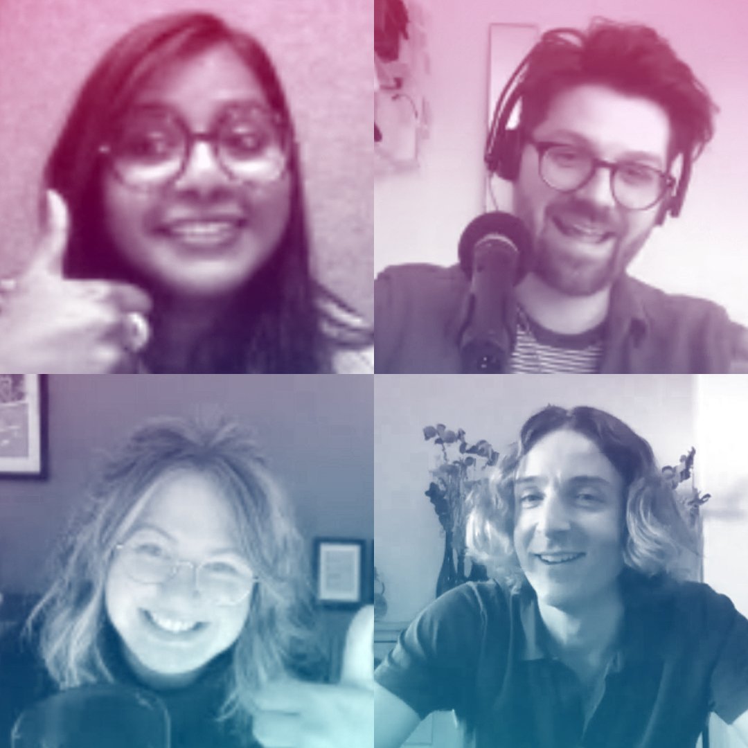 techforgoodlive's tweet photo. β¨ NEW PODCAST β¨
On this week's episode host @Dama_Yanthy and #TfGL team members @RebeccaWho, @grgashton and @paul_yakabovski, are joined by special guest @waxwellmilson!
Tune into the episode on iTunes https://t.co/7hE8Q4RKal (available on other podcast providers) https://t.co/Dtl6SUviyd