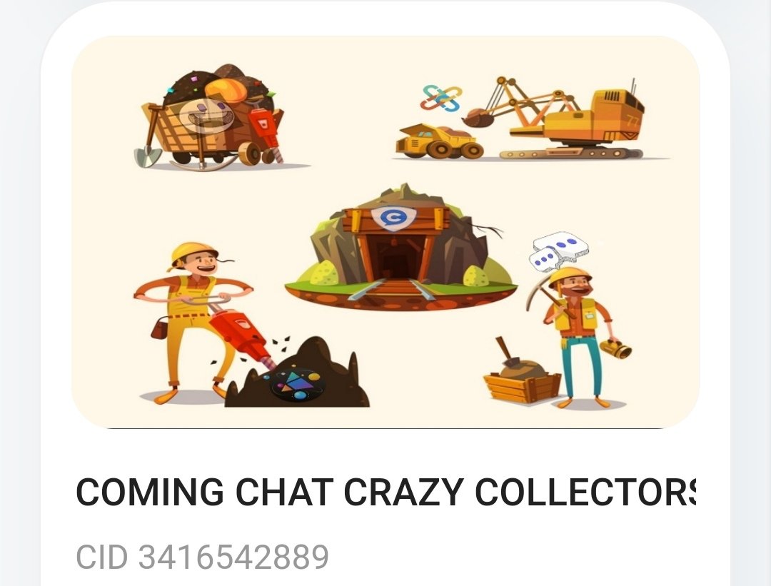 ZarLi238's tweet photo. Coming Chat Crazy Collectors 🛠️🏕️🚀💎

https://t.co/zFcqvy5JC6

@ComingChatApp @Comfuture_ #CreatewithComingChat https://t.co/44TzQ9LdsS