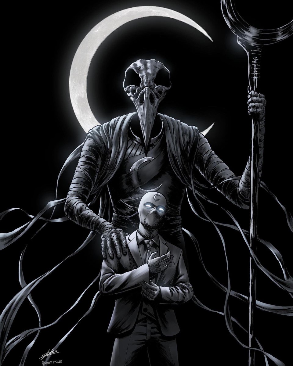 I glowed one of my friends artwork using Photoshop 🧋🌙 “ khonshu with Mr.Knight “ 

Artwork @mattyszee 
Glowed by me <a href="/darkder29/">Darkder</a> 
.
.

#moonknight #fanart #moonknightcosplay #marvelfanart #moonknightedits #marvel #marvelfans #marvelstudios #marvelmovies #photoshop #oscarisaac
