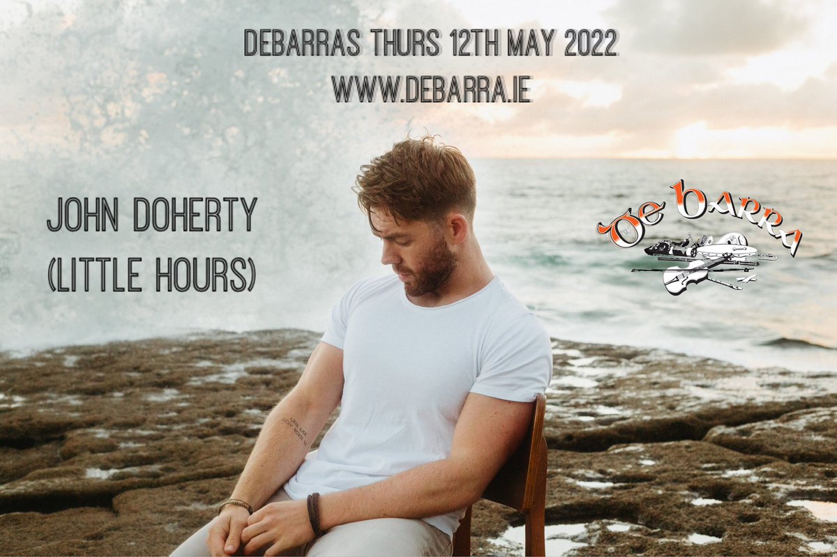 DeBarraFolkClub's tweet photo. @JohnDoherty_ makes a welcome return to DeBarras this Thursday 12th May!
Link in bio!
#DeBarras #FolkClub #Clonakilty #JohnDoherty #TheLittleHours #westcork #bestcork #purecork https://t.co/AMMbSHwBrn