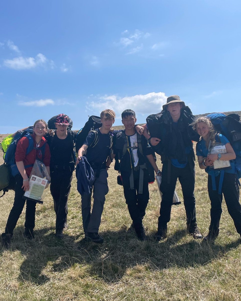 StJosephsSch's tweet photo. Congratulations to the brilliant Ten Tors Team who completed their 35 mile challenge and are still smiling. Louisa, Georgie, Finn, Zack, Jack and Barnaby we are very proud of you all 👏 https://t.co/DhmV0vofbl