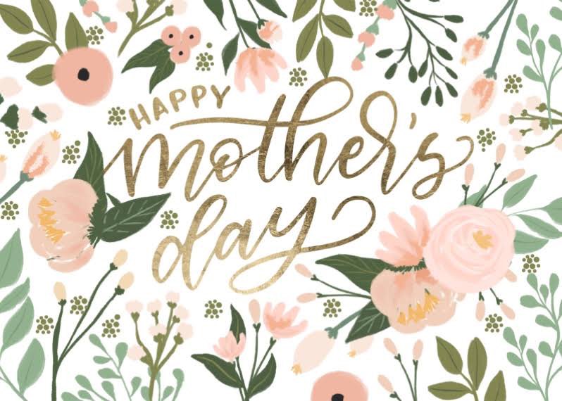 Happy Mother’s Day to all moms, all kinds of moms, and all those who have stepped up to be a mom! 💐
