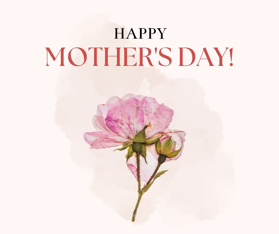 Happy Mother's Day to all the moms out there!! We hope you have a nice Sunday relaxing! Thank you moms!