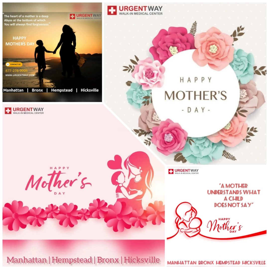 urgentwayNYC's tweet photo. 💢HAPPY MOTHER'S DAY💢
"THE HEART OF A MOTHER IS A DEEP ABYSS AT THE BOTTOM OF WHICH YOU WILL ALWAYS FIND FORGIVENESS"
❤A Mother Understands What A Child Does Not Say❤
#mothersday2022 #momislife #stayhealthy #urgentway #clinics #medicalhelp #loveyourmother https://t.co/CGjZVWs76c