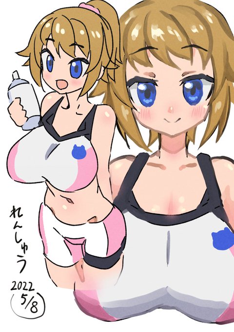 今日の練習描き フミぱいせん 