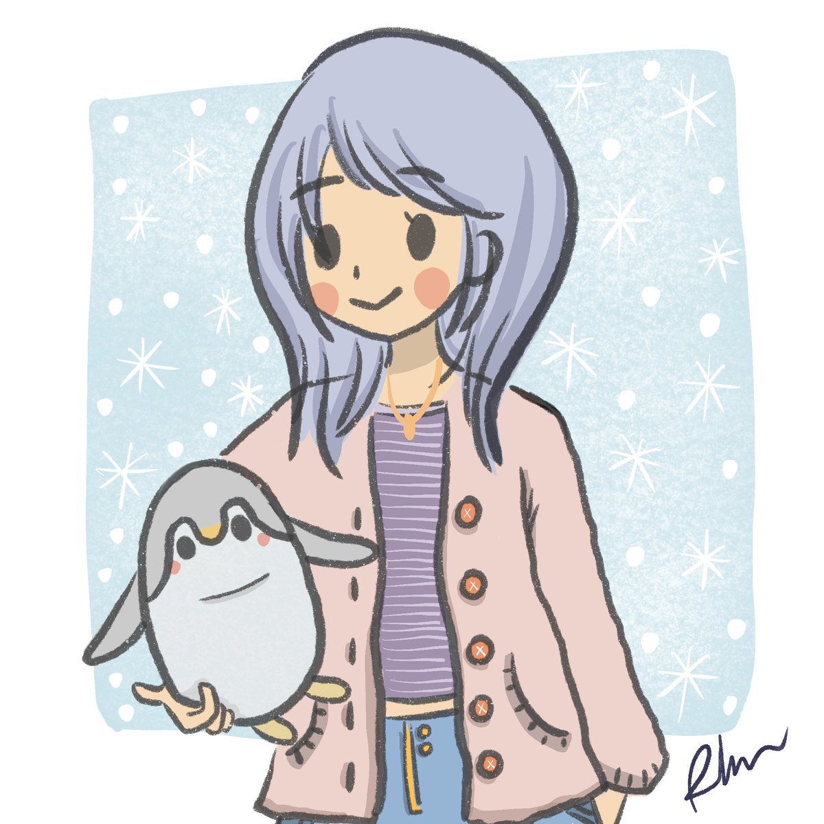 _rytryit's tweet photo. 🐧I Love Penguins🤍🖤🧡🐧
(๑⃙⃘´༥`๑⃙⃘)(＇ⴱ＇)💜

#penguins #penguinlovers
#procreate #illustration #newbie https://t.co/f2zTptqS20