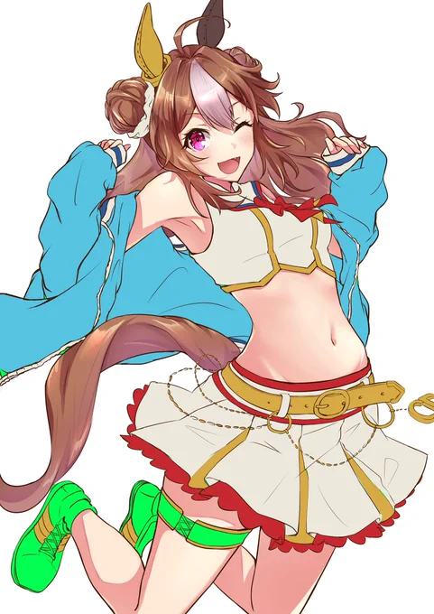 3枚連続リッキーちゃんなんだけどだんだん顔が迷走してきてる…初描きが一番リッキーだったのでは……あ、完成しなかったのでwipです。 