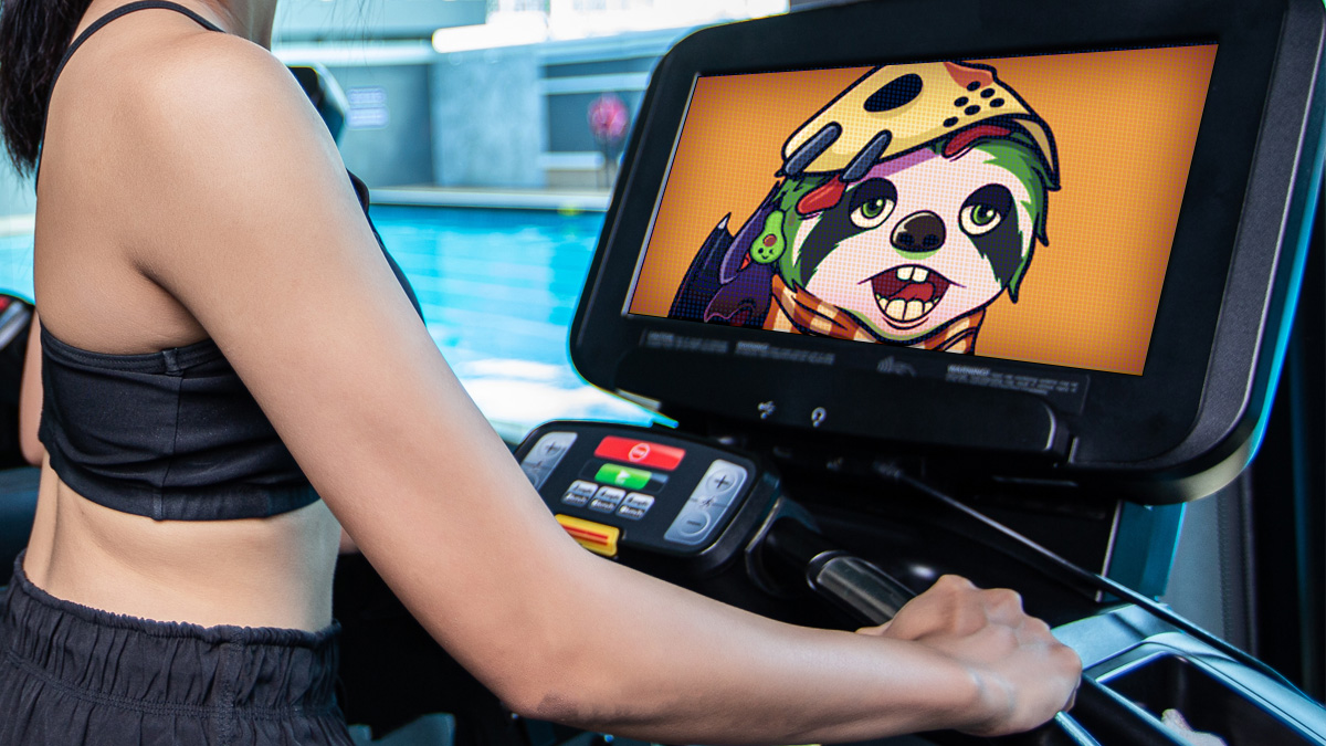 SlothRoob's tweet photo. Showing off Slothroob at the gym!! Yes, he is with me 😄🦥
#slothroob #NFTCollection #chroniclesofroob https://t.co/5qyeut9rwJ