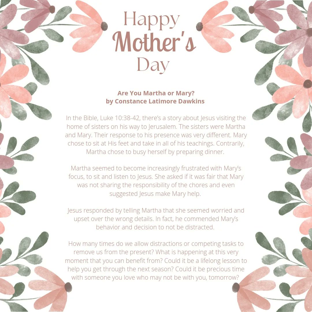 ItsJessicaRich's tweet photo. Happy Mother's Day to all the mothers! Today and every day, we celebrate you and all you do!🤍🤎

Thank you @Cylati for this wonderful read!

#HappyMothersDay2022 #HappyMothersDay #MothersDay https://t.co/voIBdIwQkA