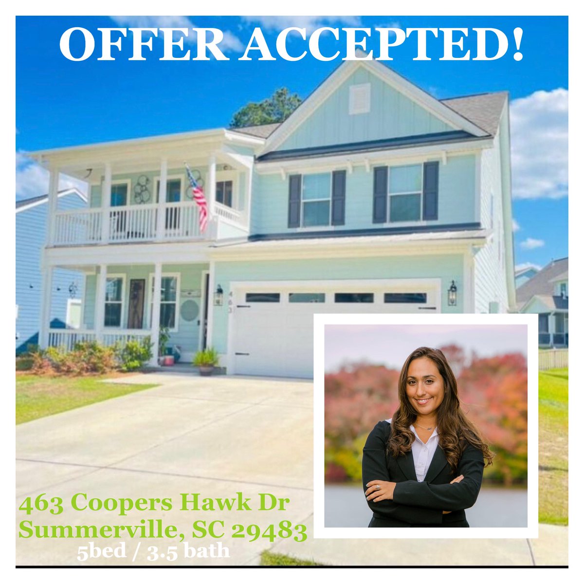 Offer Accepted! What a great Mothers Day Gift 🙏🏼🙌🏠😄 so happy for these two families and Honored to help! #coldwellbankerrealty #southernhomes #offeraccepted