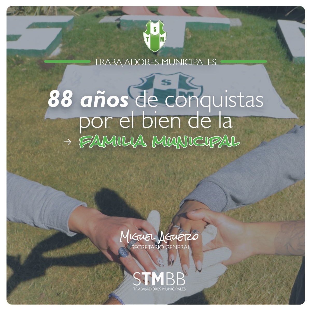 stmbb's tweet photo. 88 ANIVERSARIO DEL STMBB ❤️

Un nuevo aniversario de nuestro sindicato. Un nuevo año en el que renovamos el compromiso en defensa de todos y cada uno de los intereses del trabajador municipal. https://t.co/UGsd77n23A