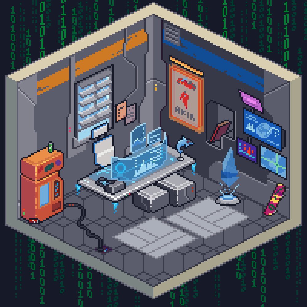 <a href="/HackersGameNFT/">Hackers Game🔺</a> Gen0 mint ends today.

Looked like a pretty cool concept so I picked up a few.

Upgrade hackers &amp; equipment, complete jobs, earn $HACK

Check out this thread if you want to learn more: tinyurl.com/2ypmz4z5

#AVAX #P2E #P2EGame #NFTs #NFTCommunity