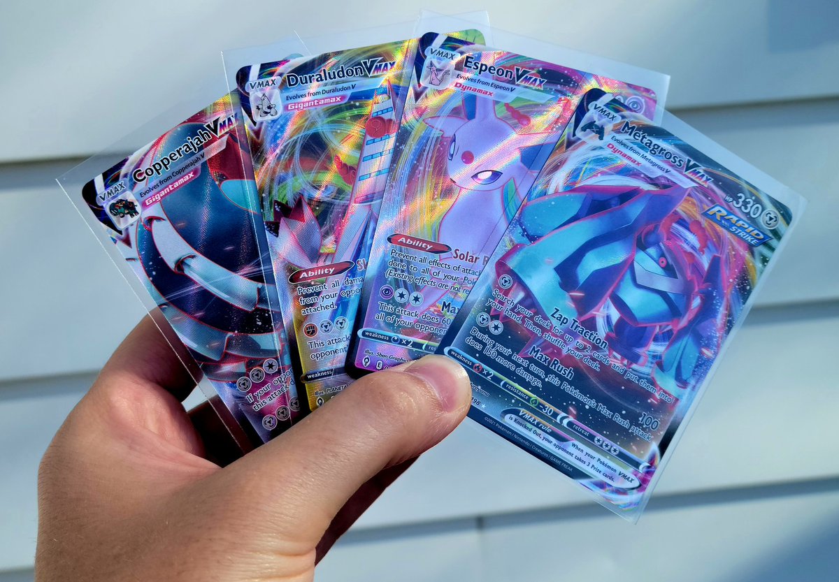 TattooedPokemon's tweet photo. Anyone want some Vmax's?

-Just retweet 

Winner picked 5/15 🖤 https://t.co/Dwsaza5Frj