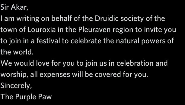 3DivsDeep's tweet image. Needed to give each character that'll be involved in my DnD arena/campaign thing a reason for showing up in some random town, an anonymous personalised letter from someone under an alias was a good idea