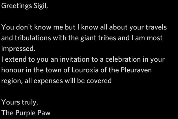 3DivsDeep's tweet image. Needed to give each character that'll be involved in my DnD arena/campaign thing a reason for showing up in some random town, an anonymous personalised letter from someone under an alias was a good idea