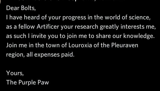 3DivsDeep's tweet image. Needed to give each character that'll be involved in my DnD arena/campaign thing a reason for showing up in some random town, an anonymous personalised letter from someone under an alias was a good idea