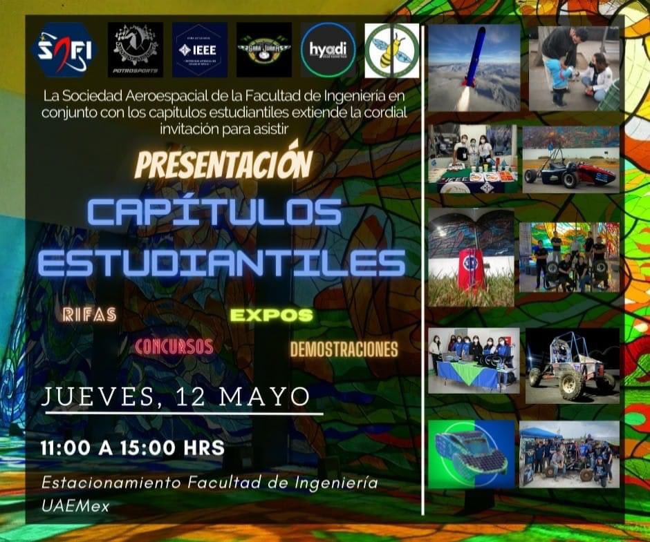 HyadiSRT's tweet photo. Acompáñenos este 12 de mayo en la Facultad de ingeniera ✨

#SomosHyadiSRT https://t.co/uph8PPx9du