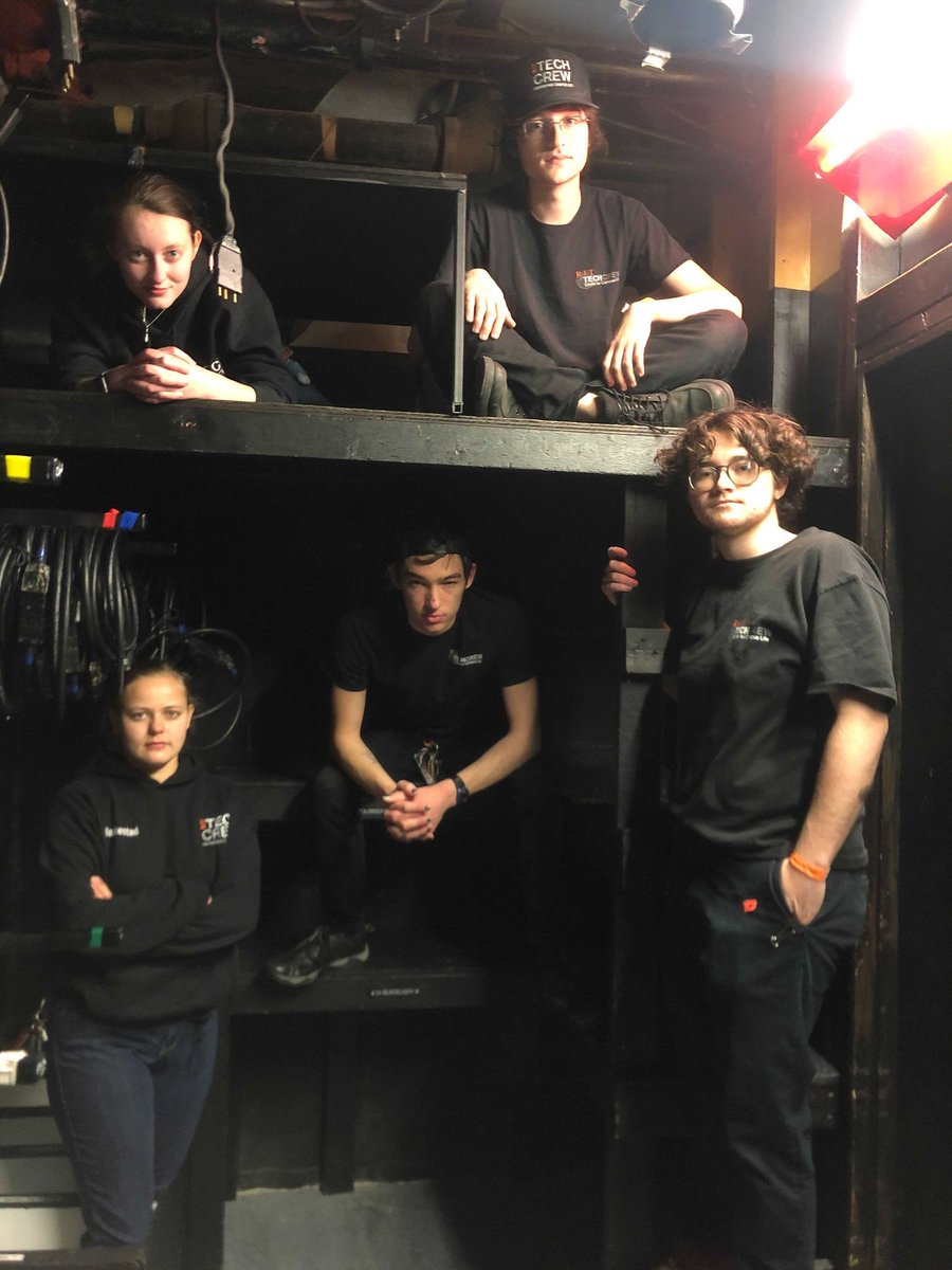 RITTechCrew's tweet image. Some of the crew&apos;s behind Commencement this year! #RITGrad #TC4L