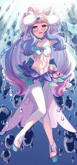 ラフと完成 