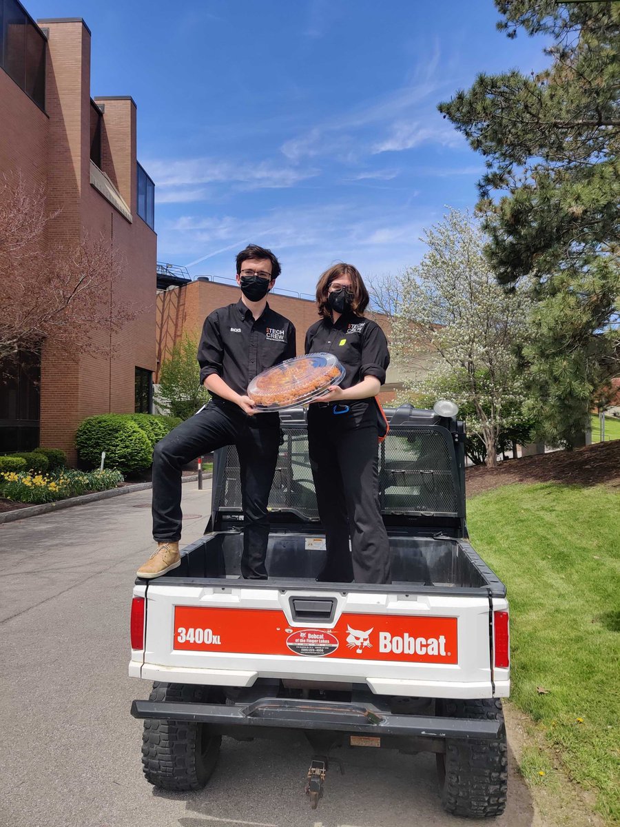 RITTechCrew's tweet image. Some of the crew&apos;s behind Commencement this year! #RITGrad #TC4L