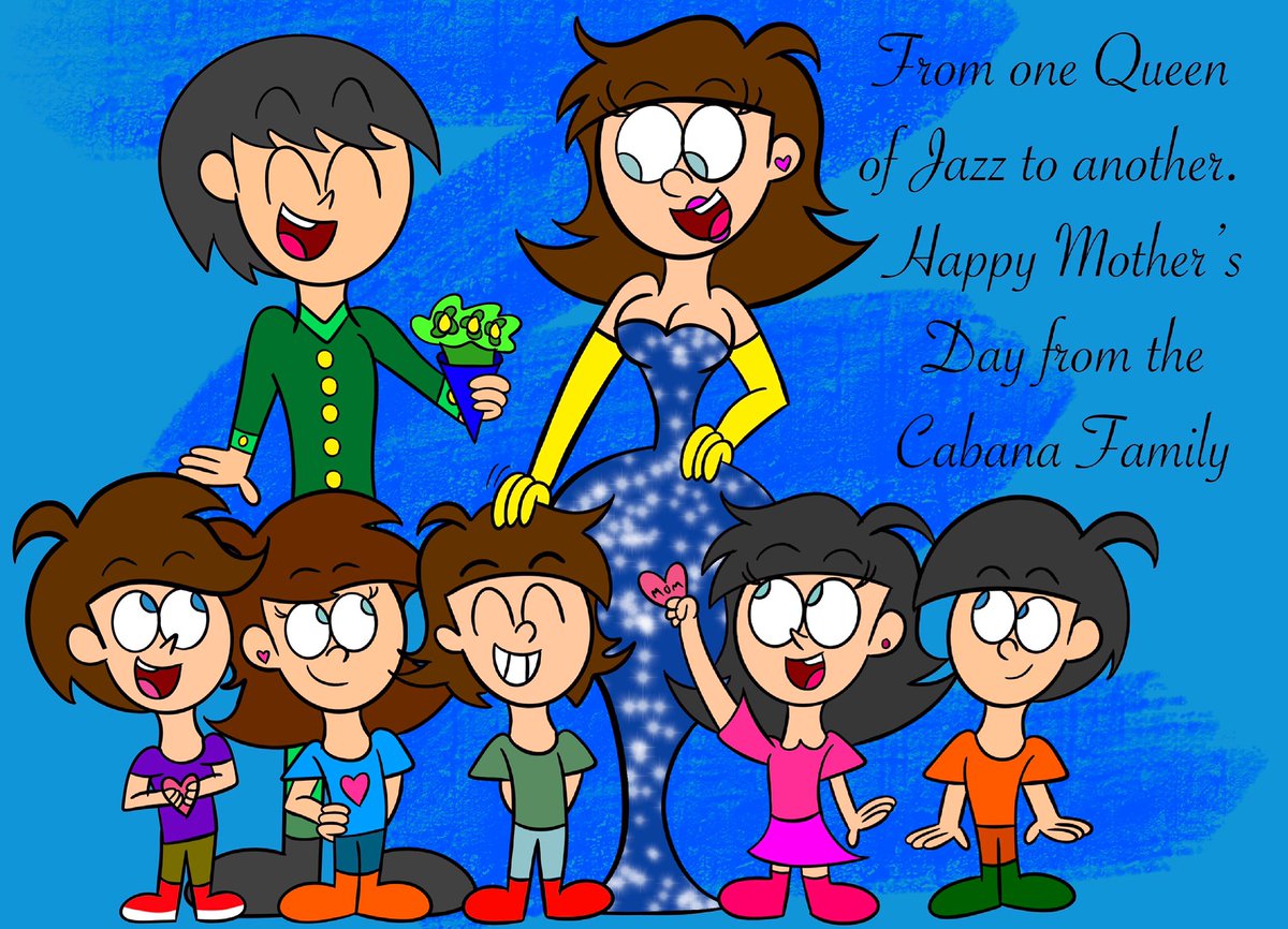 SparkCartoons's tweet photo. A Classic Vana card. Happy Mother’s Day everyone!
(Created May 9th, 2021)
#VanaQueenOfJazz #HappyMothersDay #ClassicCard #ThrowbackThursdayButOnASunday #BlueLightningDoodles #BlueLightningEntertainment #BlueLightningCartoons #BlueLightningAnimationStudios https://t.co/Docn9FaePJ