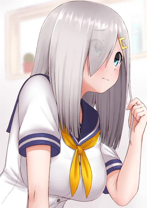 浜風「少し伸ばしすぎでしょうか…」 