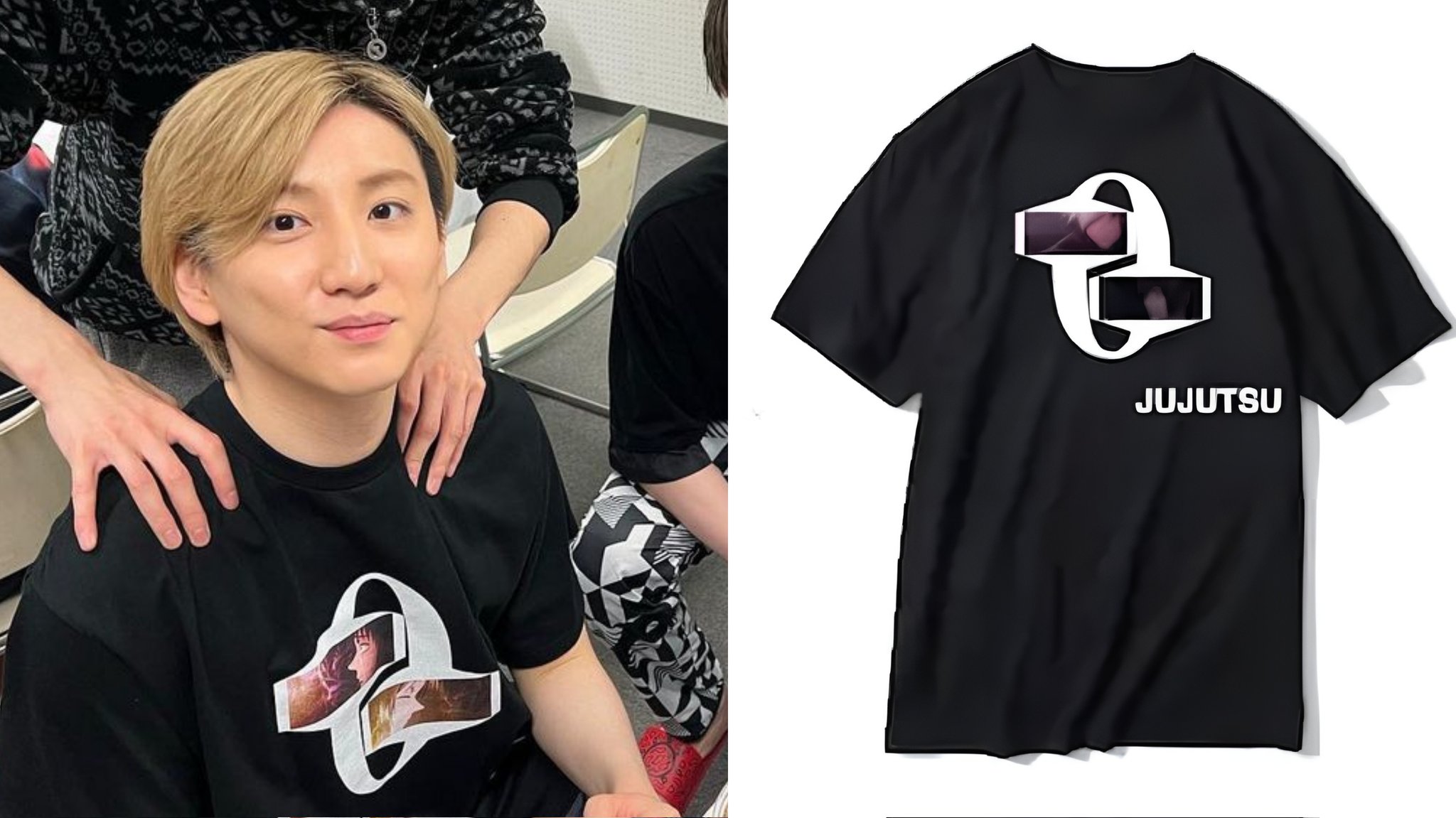 名探偵コナン SixTONES 京本くん 着用デザインTシャツレディース - T