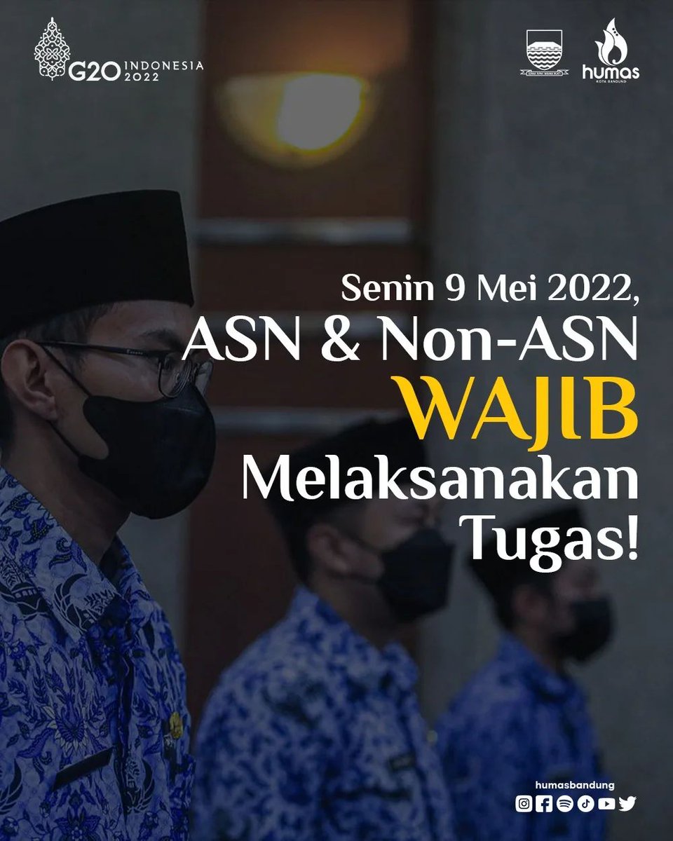 humasbandung_'s tweet photo. Wargi Bandung, masa lebaran akan segera berakhir. Para pekerja harus bersiap kembali ke rutinitas masing-masing, tak terkecuali ASN dan non-ASN di lingkungan Pemerintah Kota Bandung.
#Bandung #BandungSmartCity #DiskominfoBDG #humasbdg #humaskotabandung #BandungJuara https://t.co/oR0yjk6AMT