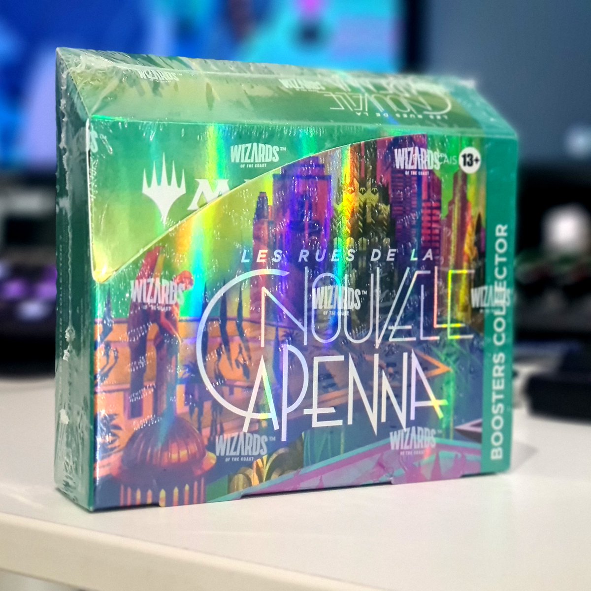 DamDamOfficial's tweet photo. A l'occasion du stream du jour, @Park_age vous offre un display "Boosters Collector" de la dernière extension Magic : Les Rues de la Nouvelle Capenna !
https://t.co/II9b9UX7AN
Pour participer :
⏩ RT ce tweet
⏩ Follow @DamDamOfficial et @Park_age 

TAS le 09/05 à midi ! https://t.co/leIln3keVp