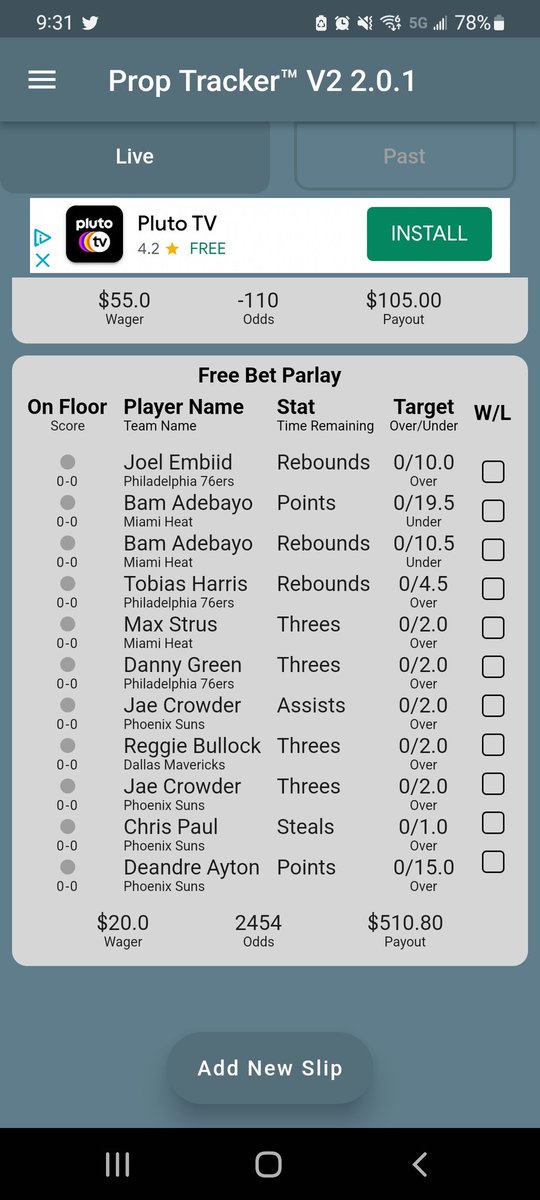Happy Mother's day everyone! Our Co-Founder has come up with the following Free Bet SGP+ Parlay for today's NBA Playoff games. Have a bet you want to track LIVE but can't watch the game? Come use the Prop Tracker, your very own customizable box score! linktr.ee/proptracker