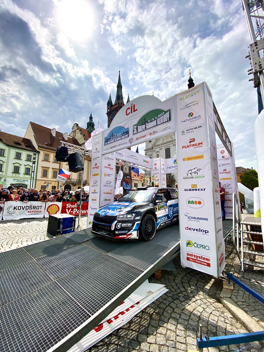 FilipMaresRally's tweet photo. Jsme v cíli 56. Rally Šumava Klatovy! Všem děkujeme moc za podporu! 🙏💪
#MichelinPilotSport #ahprofi #pmxrallymanagement #freerallyservice https://t.co/YYegaKMuR5