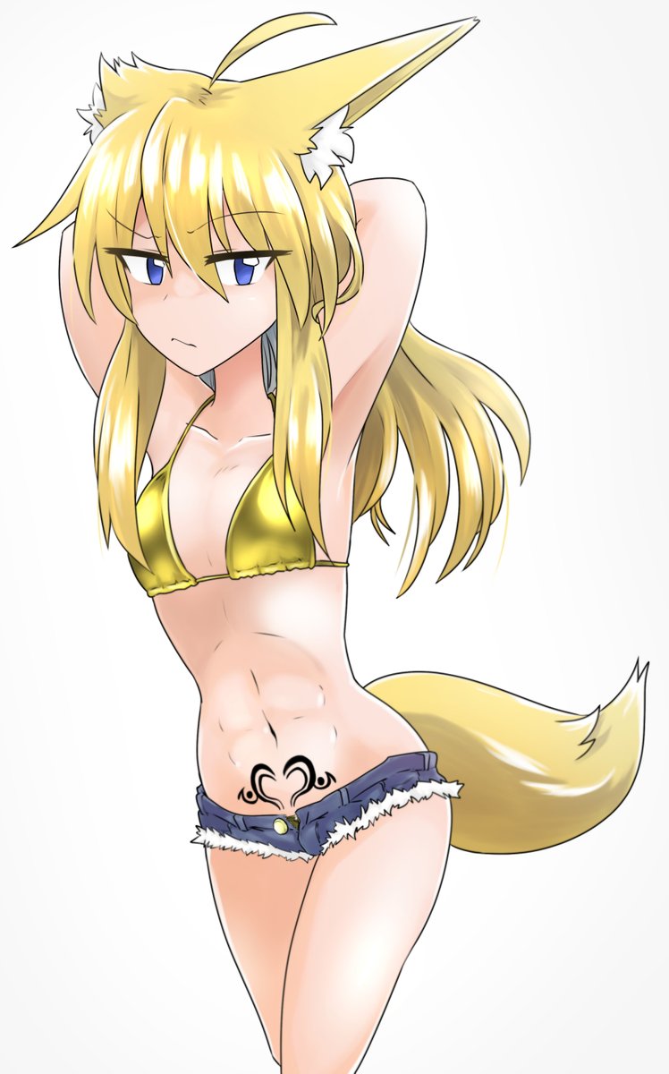 ゴールデンウィーク最終日には金ビキニを描くのが風習と聞いたので…… 