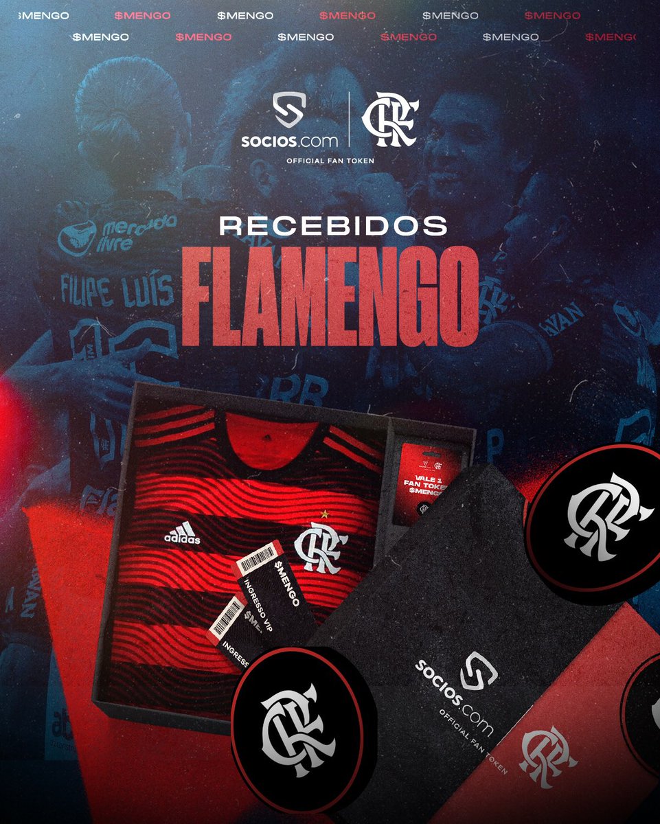 🔴RECEBIDOS do <a href="/Flamengo/">FL4MEN9O</a>⚫

Concorra a um kit com: Manto autografado + 2 ingressos VIP + 1 Fan Token $MENGO.

✅Siga <a href="/SociosBrasil/">Socios.com 🇧🇷</a>
✅RT 
✅Comente #AvisaPraGeral

Os vencedores dos 3 kits serão anunciados no dia 15/05.

⚡ $CHZ