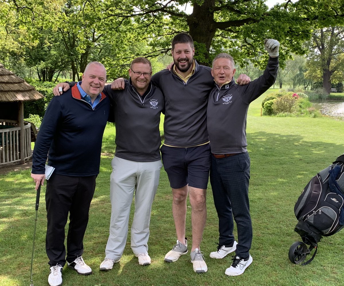 NailcoteHall's tweet photo. A great day4 Golf today on the Cromwell Course at NailcoteHall-Fabulous 2welcome @GoldenGooseGolf Society 4the 9th successive year &amp; the whole team ready 4the challenges of the UK’s No1 Par3 course-Follow their lead &amp; plan a day or book a Teetime soon @golfnow @Golf_Societies https://t.co/kjqQgivagd