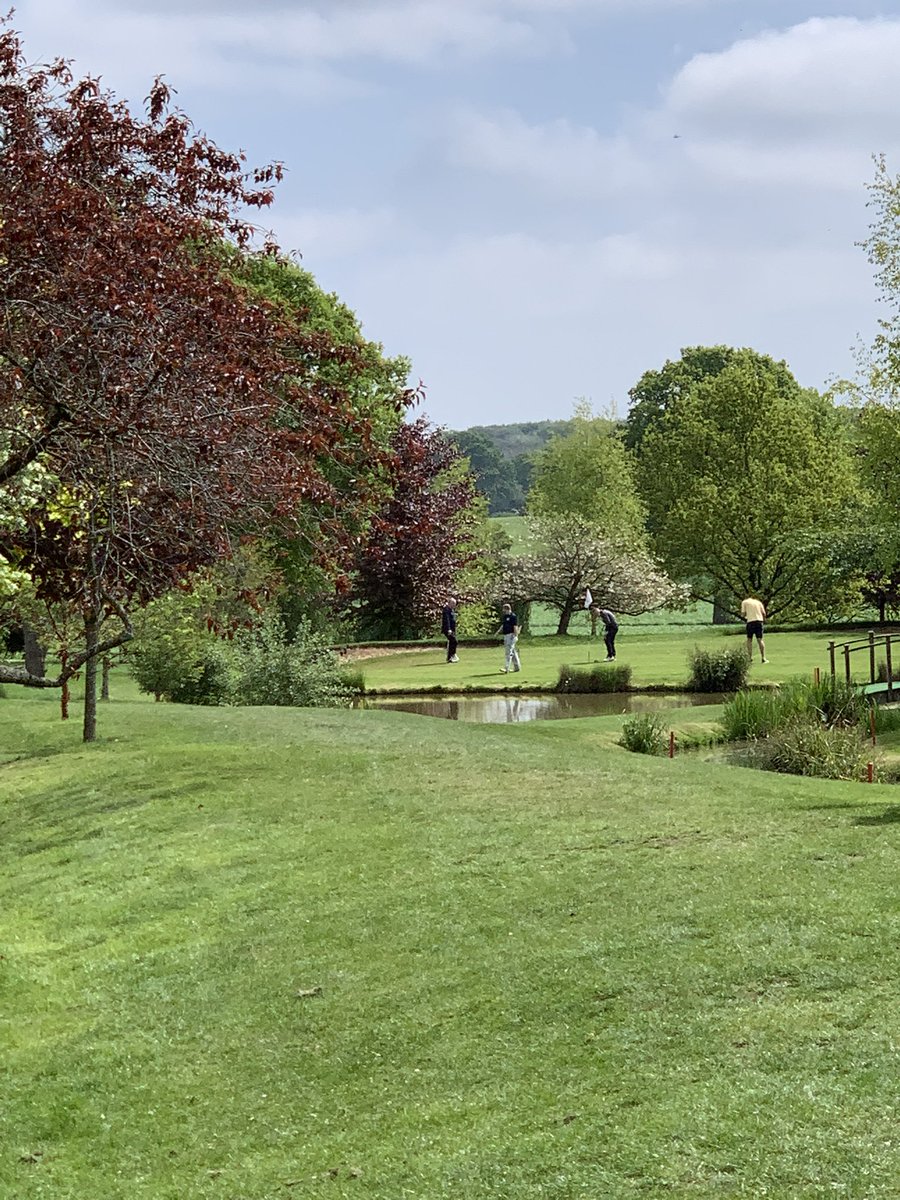 NailcoteHall's tweet photo. A great day4 Golf today on the Cromwell Course at NailcoteHall-Fabulous 2welcome @GoldenGooseGolf Society 4the 9th successive year &amp; the whole team ready 4the challenges of the UK’s No1 Par3 course-Follow their lead &amp; plan a day or book a Teetime soon @golfnow @Golf_Societies https://t.co/kjqQgivagd