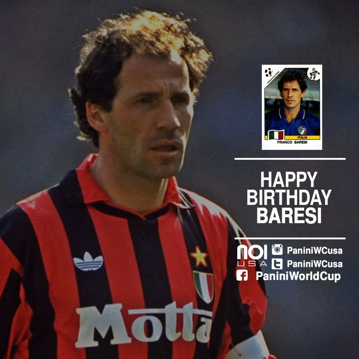 Happy birthday to one of the best defenders we\ve ever seen!!! Franco Baresi!!! 