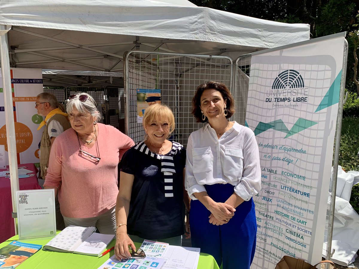 cfabreAN's tweet photo. 🙌Notre ville regorge d’#associations dynamiques et engagées en faveur notamment du lien social, de la culture, de l’animation de nos quartiers et de la transition écologique.
➡️Venez les rencontrer aujourd’hui à #meriadeck lors du #forumdesassociations de #Bordeaux! https://t.co/z20R598iw9