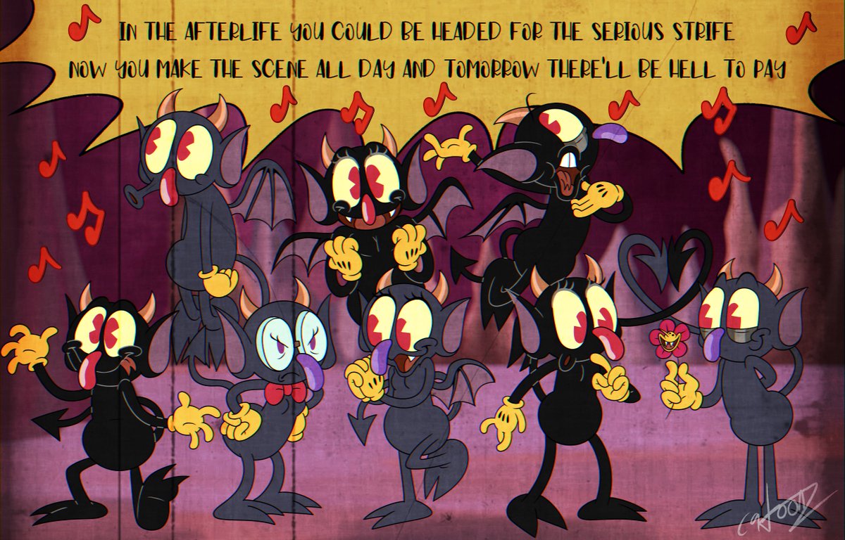 ca_toonz's tweet photo. Welcome to Inkwell Hell! This is gonna be their theme song now:  
https://t.co/cm5TE3LGqV https://t.co/G5C3SXoGNm