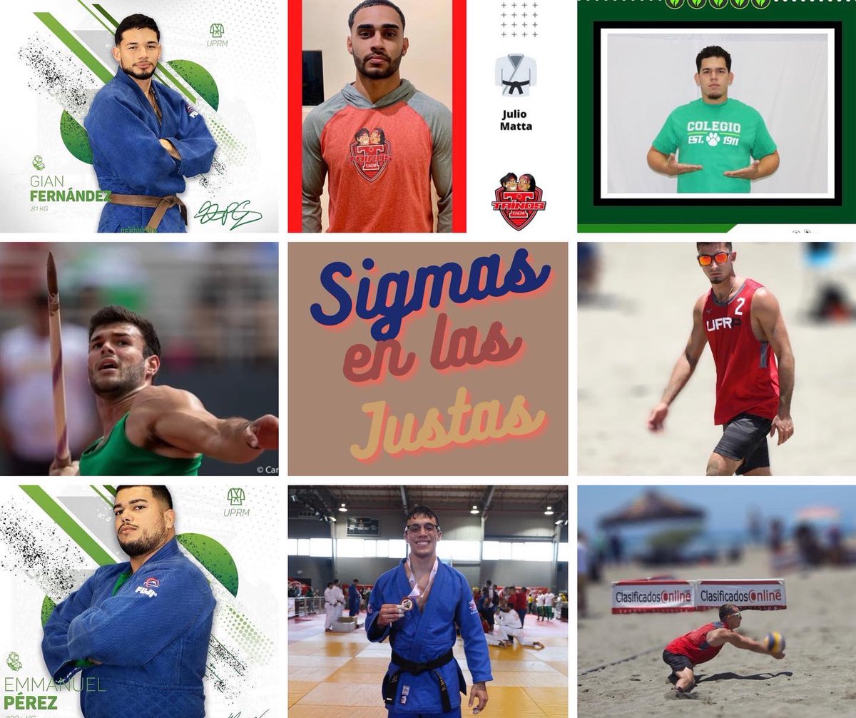 SigmaBActivo's tweet photo. El Capítulo Beta Activo felicita a todos su hermanos atletas por su gran participación y ejecutoria en las Justas LAI 2022. Llevando en alto el nombre de la Gran Fraternidad Phi Sigma Alpha y los colores de sus Universidades. ¡Que el mundo al verlos pasar se asombre! https://t.co/SrE5zgpbTg