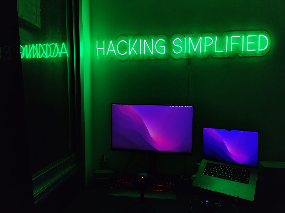 AseemShrey's tweet image. Something is brewing up ๐๐๐
Thanks @_nancychauhan for the neon lights ๐ก๐
#HackingSimplified #shodan #bugbounty