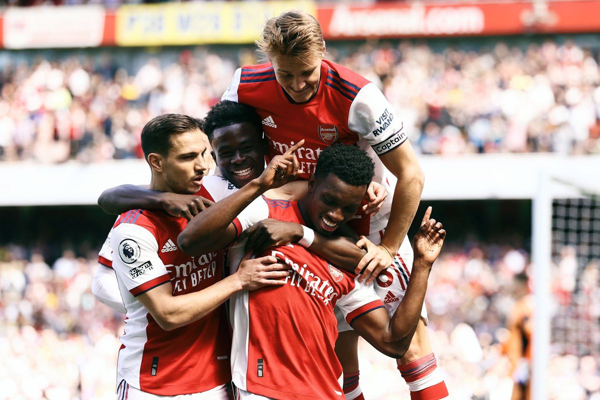 Gooners_Report's tweet photo. HT: Arsenal 2-0 Leeds United (Nketiah 2x) https://t.co/hkAXHFoiq6