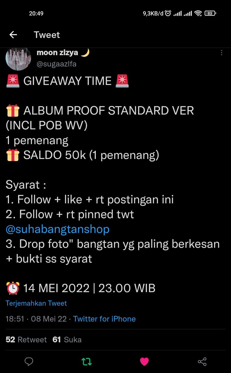 @sugaazlfa @suhabangtanshop Festa2019 yang mewakili semua era sama grammy 😭 ga tau aku sampe sekarang belum bisa move on dari perform mereka di 👵 sekeren itu emang 😭

Wish me luck
Makasih banyak kaa

PROOF IS COMING
#PROOF_TRACKLIST1 
#BTS_Proof  @BTS_twt