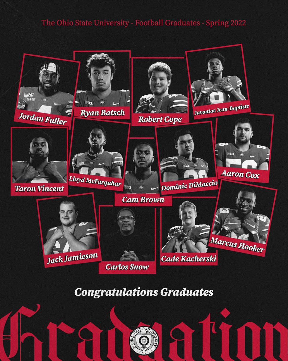 Congratulations to these The Ohio State University graduates! 🎓 

#GoBucks