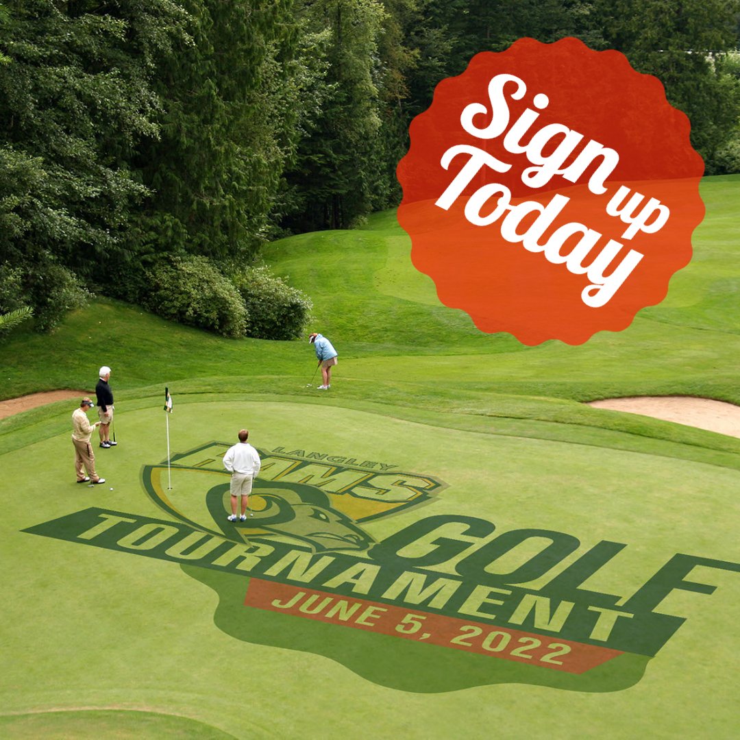 There's still time to sign up for, or sponsor, the Rams inaugural Golf Tournament! ⛳️ The fun happens on June 5th at Tsawwassen Springs Golf Course.🏌🏻‍♂️Sign up yourself or a 4some, or get more info here: tinyurl.com/5n8zb4up