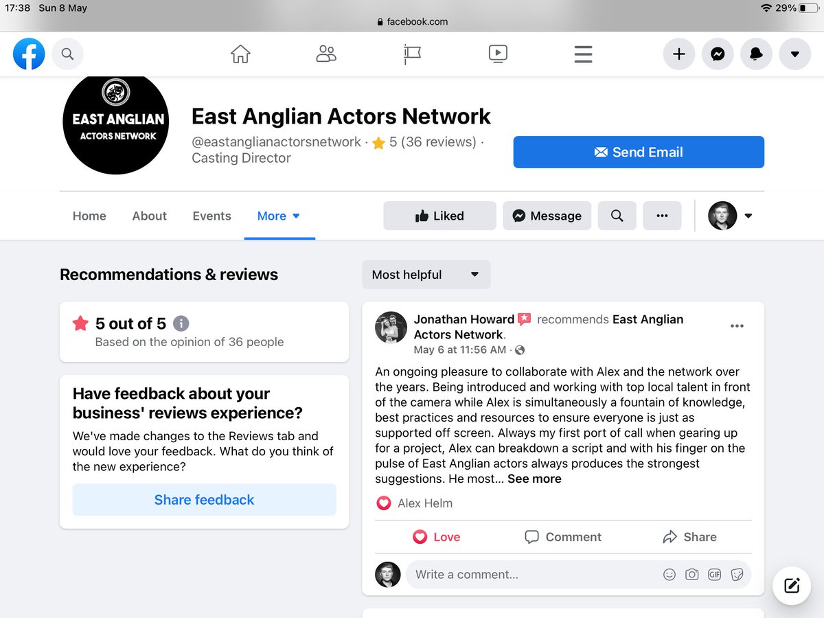 EAST ANGLIAN ACTORS NETWORK tweet media